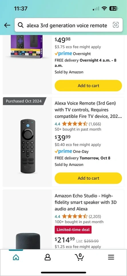 Alexa Voice Remote - 3rd Generation - photo 3