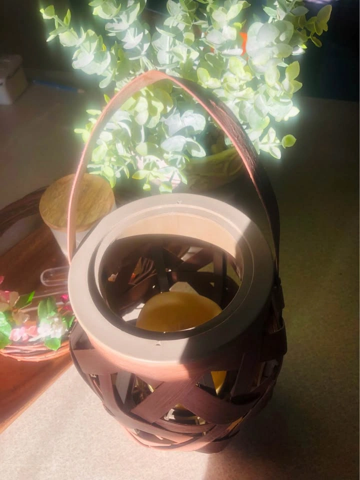 ⚽️ Home Lot: Outdoor Candle, Faux Eucalyptus, Wood Platter, etc - photo 4