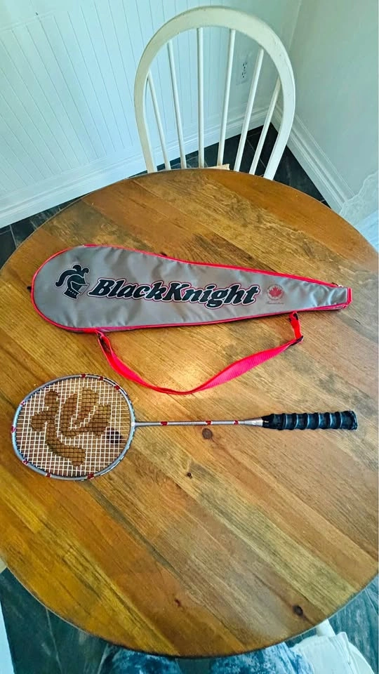Black Knight Olympian Badminton Racquet and Case