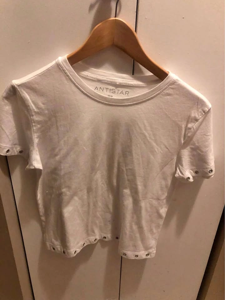 ⚽️ NEW ✨ANTISTAR White Cropped T-Shirt