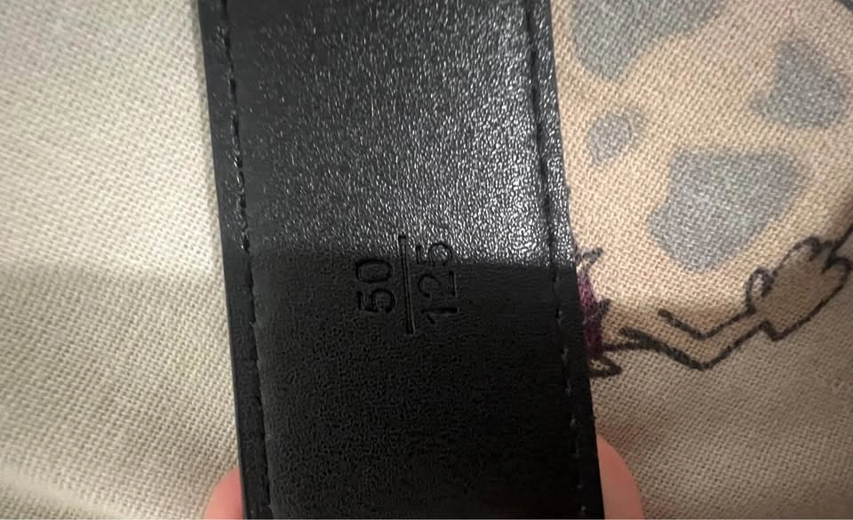 *(💲30)* Black Checkers Louis Vuitton Style Belt - photo 2