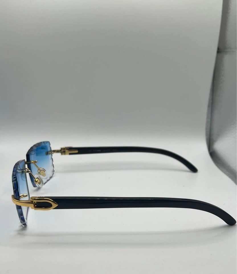 *(💲200)* Dark blue to white gradient Cartier sunglasses - photo 3