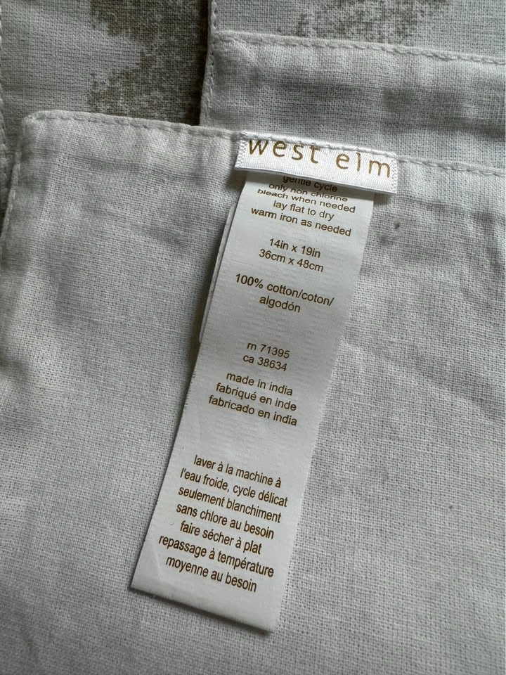 5 west elm place mat’s NEW - photo 3