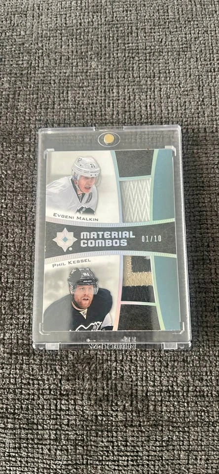 2015-16 Upper Deck Ultimate Evgeni Malkin Phil Kessel 01/10