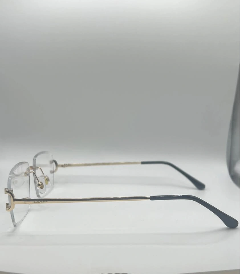 *(💲70)* Clear Diamond Cut Cartier Sunglasses - photo 2