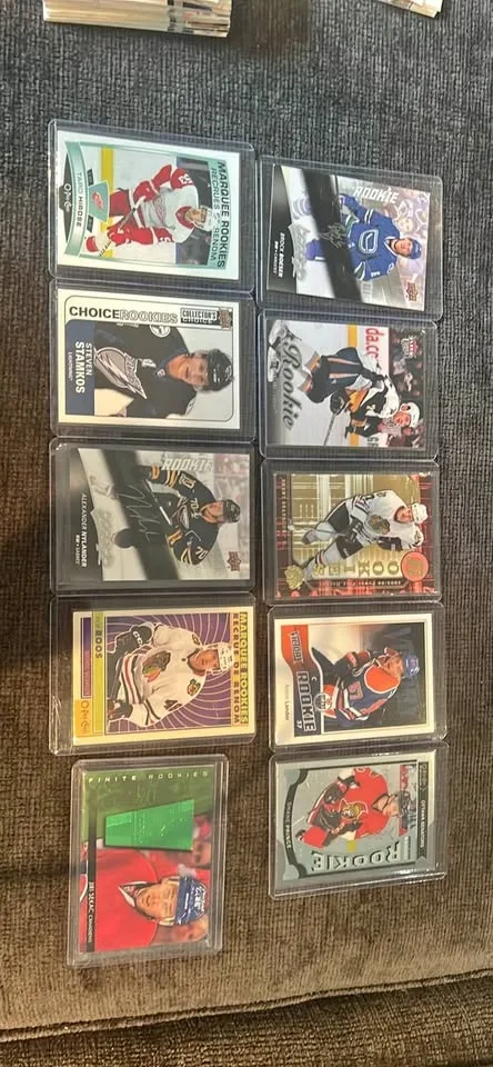 Hockey Rookie Cards Lot - Stamkos, Boeser, Nylander & More