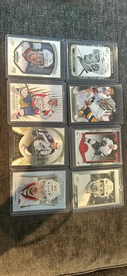 NHL Hockey Trading Cards Lot ft. Ovechkin, Doughty, Fleury