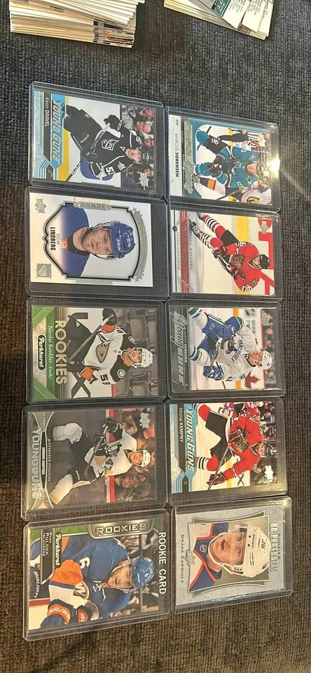 Upper Deck & Parkhurst NHL Hockey Rookie Cards Young Guns Lot