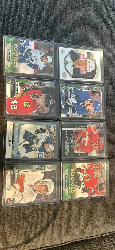 Hockey Rookie Cards Lot - Boeser Eichel Nylander Tkachuk