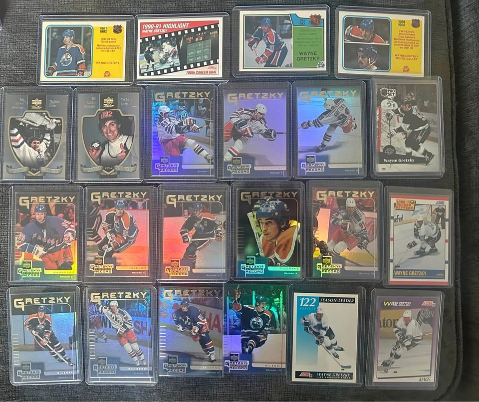 Wayne Gretzky Hockey Cards Collection