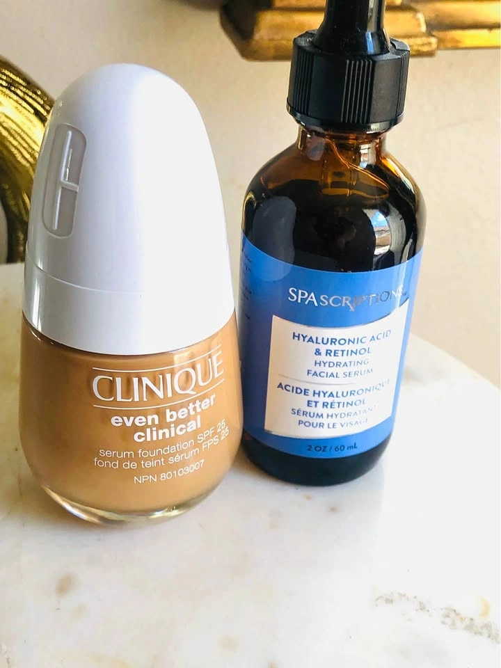 ⚽️ Clinique Serum Foundation & Hyralonic Facial Serum