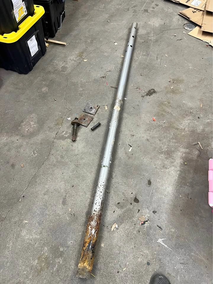 Barton Tubes Ltd. Adjustable Steel Telepost Support Jack