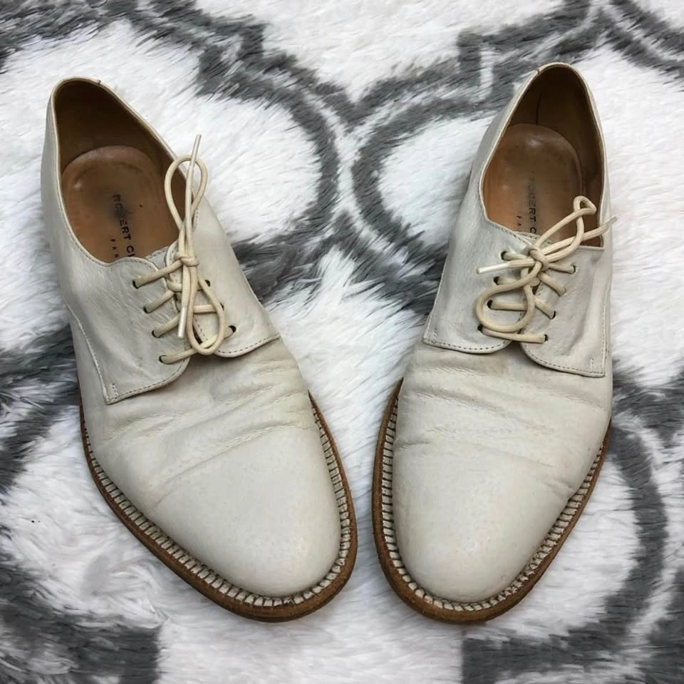 Robert Clergerie White Oxfords 8.5 B - photo 3