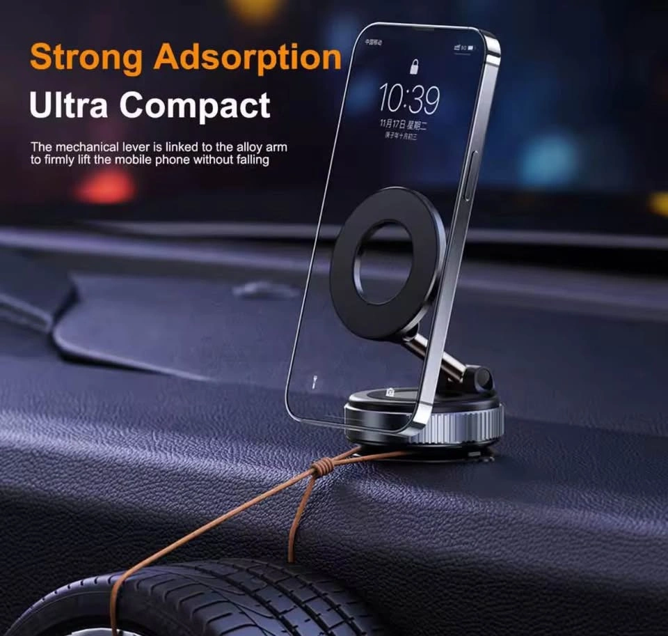 New Universal Magnetic Car Phone Holder With Strong Suction Cup - photo 2