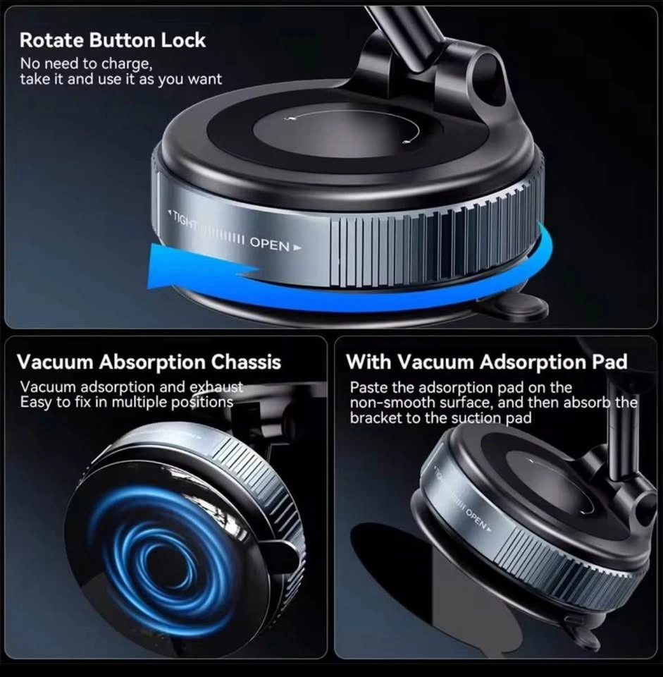 New Universal Magnetic Car Phone Holder With Strong Suction Cup - photo 5