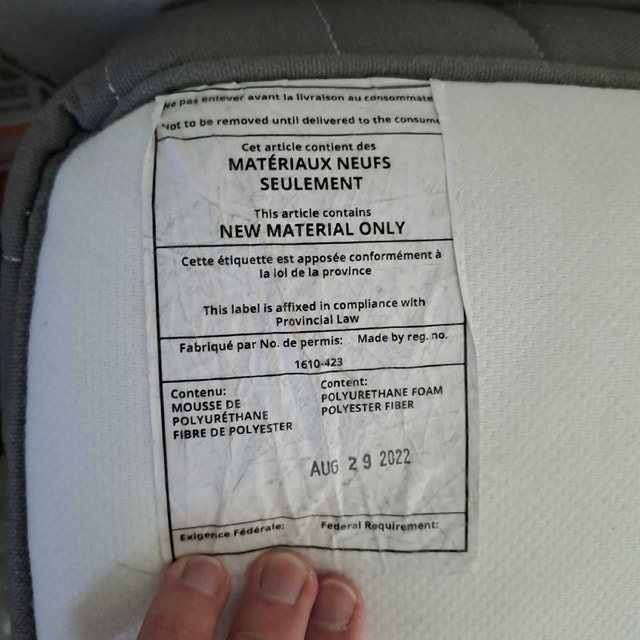 IKEA Queen Mattress & Protector - photo 4