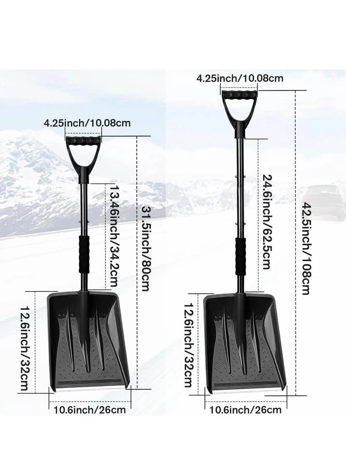 New Snow Shovel, Upgrade Emergency Snow Shovel for Driveway - photo 3