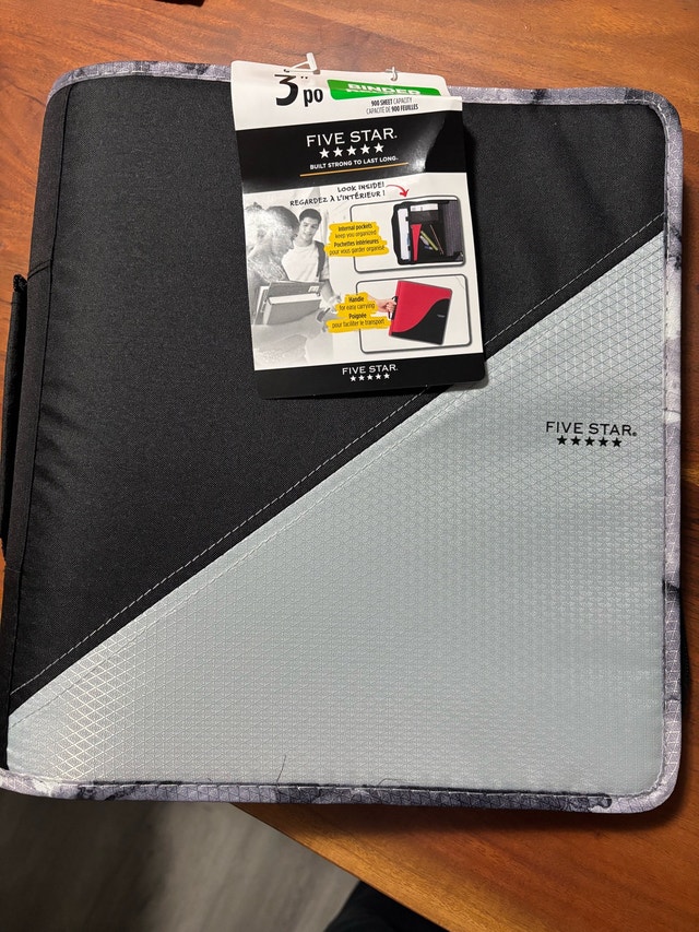 Five Star Binder(s) x 4 - NEW with tags