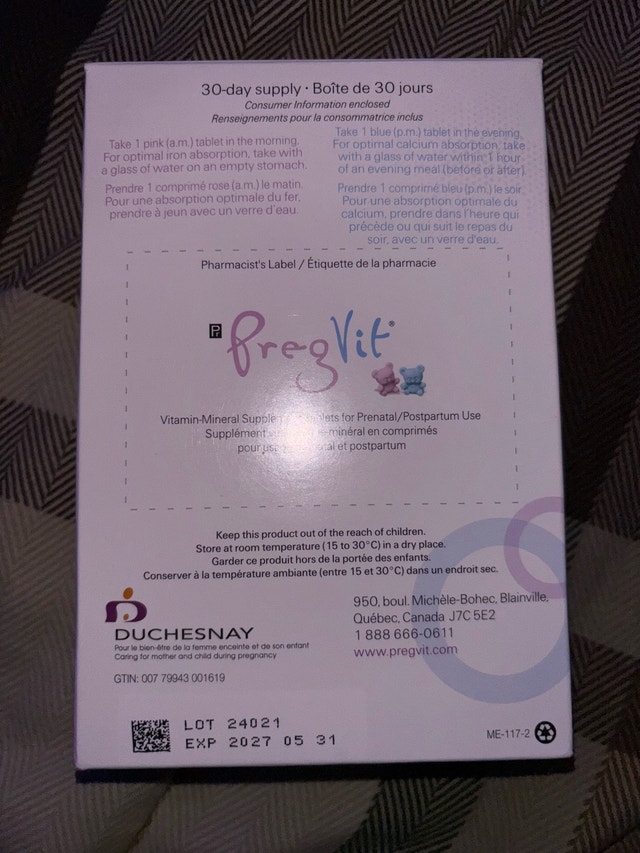 PregVit Vitamin Supplements - photo 2