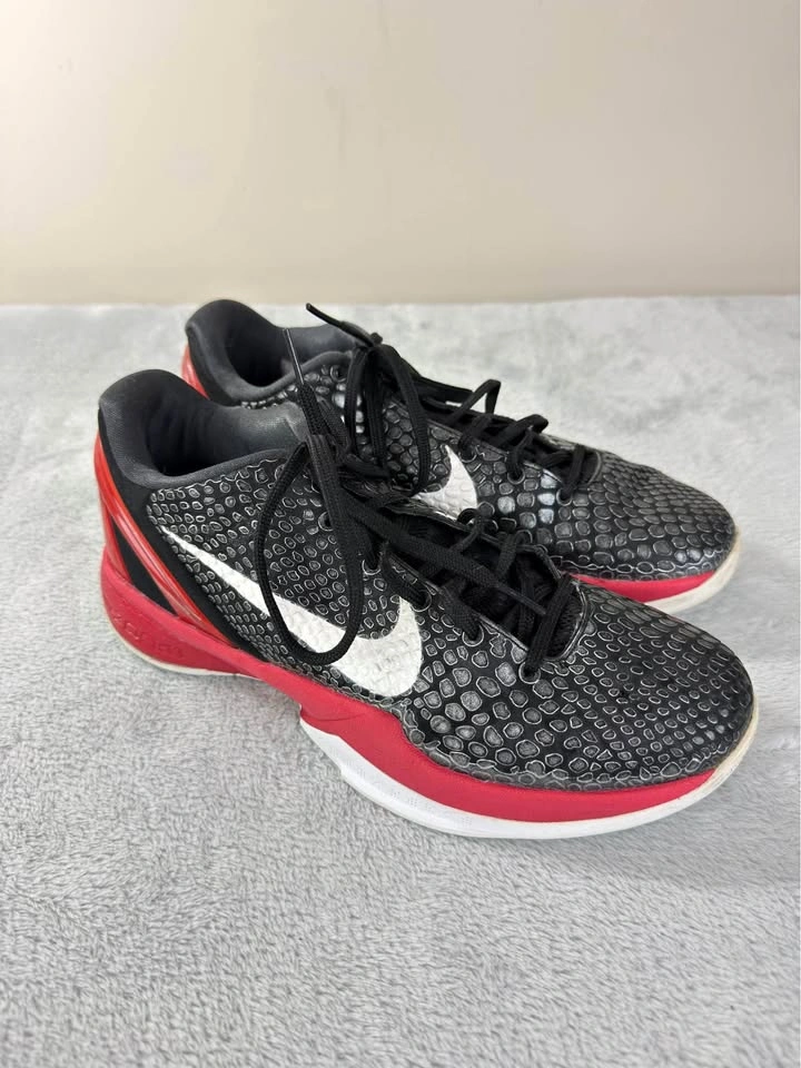 Nike Zoom Kobe 6 Bred Men's Size 7.5
