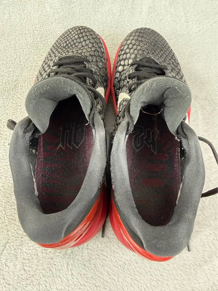 Nike Zoom Kobe 6 Bred Men's Size 7.5 - photo 4