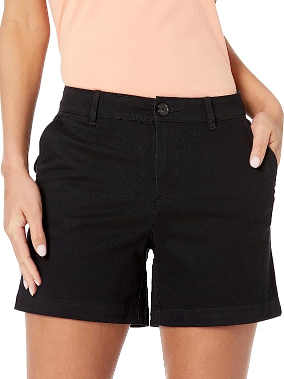 NEW Amazon Essentials 18 Women's Black Shorts