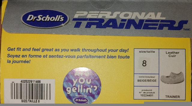 NEW 8 Dr Scholls Air-Pillo Gel White Velcro Sneakers - photo 3