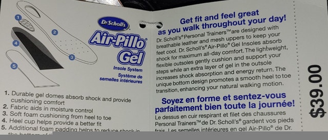 NEW 8 Dr Scholls Air-Pillo Gel White Velcro Sneakers - photo 5
