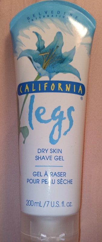 NEW Belvedere Intentional California Legs Dry Skin Shave Gel 200