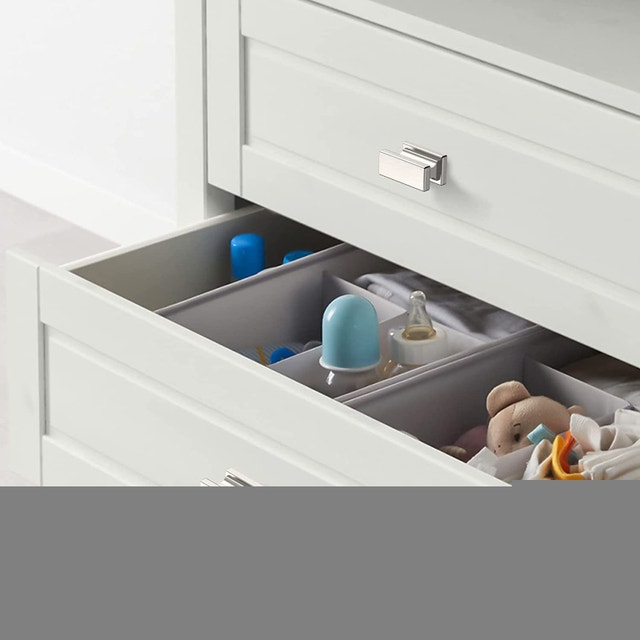 NEW Alzassbg 10 Pack Brushed Satin Nickel Cabinet Knobs, 1.46" - photo 3