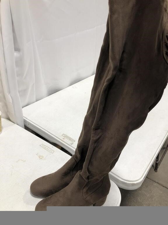 NEW 7.5 Brown DREAM PAIRS Women's Laurence Thigh High Boots - photo 4
