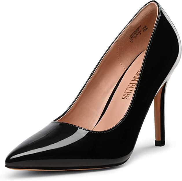 NEW 7.5 Black DREAM PAIRS Women's High Heel Pump Shoes