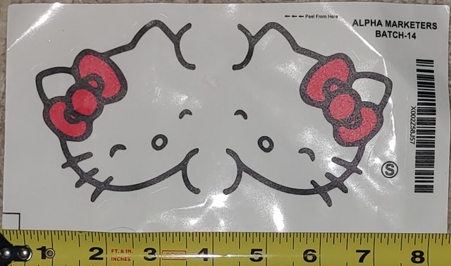 Hello Kitty Costume Jewelry - Necklaces, Bracelets, Watch, Decal - photo 3