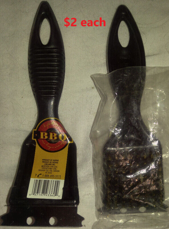 NEW BBQ Grill Wire Brushes with Scrapers