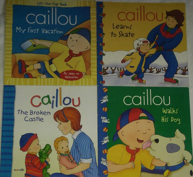 10 Sets of 4 Caillou Books - Concept, Lift the Flap, etc - photo 2