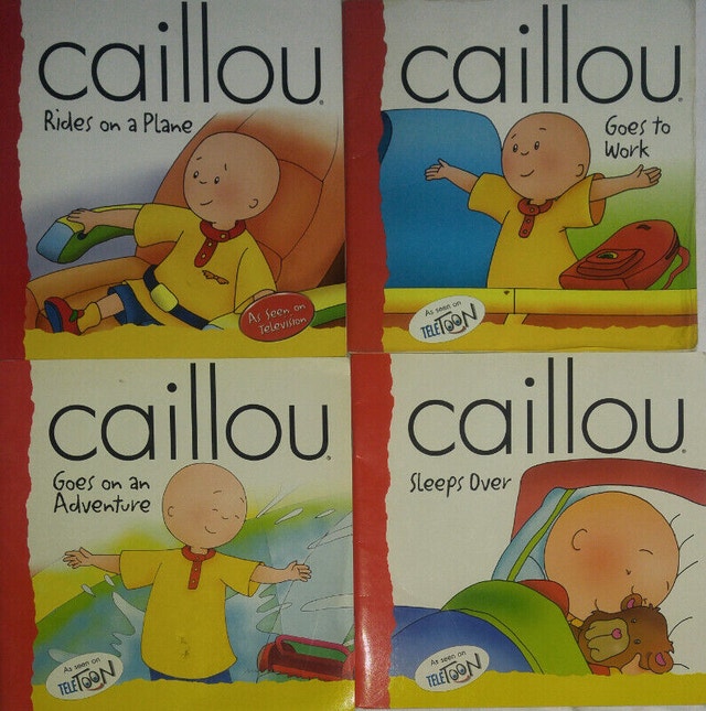 10 Sets of 4 Caillou Books - Concept, Lift the Flap, etc - photo 3