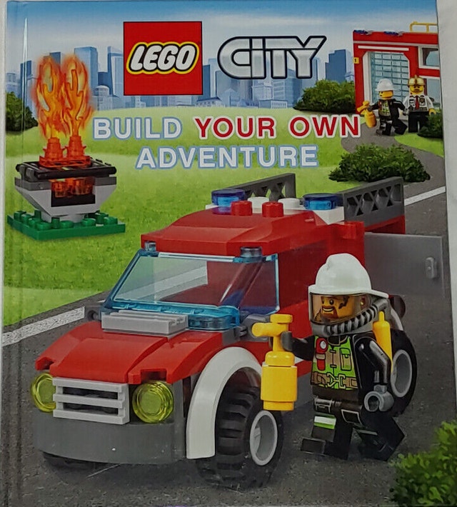 3 Lego City & Ninjago Build Your Own Adventure Hard Cover Books - photo 2