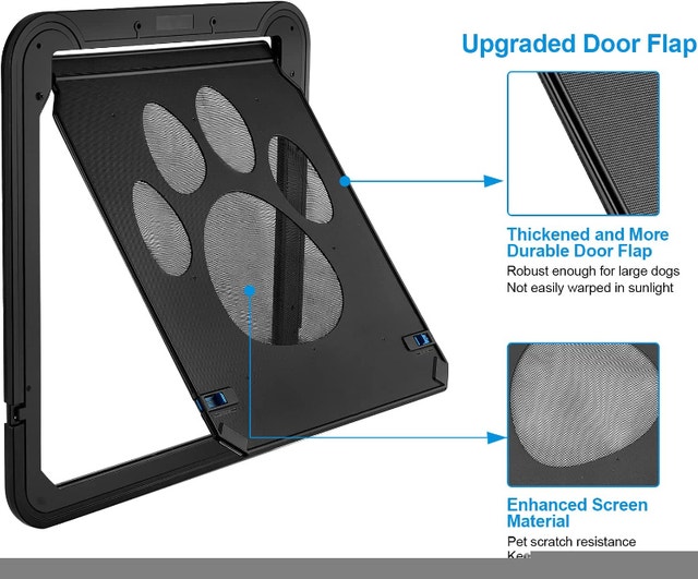 NEW OwnPet Large Lockable Pet Dog Door Screen - photo 3