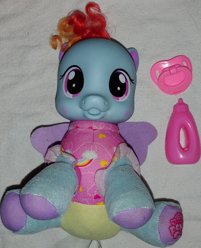 My Little Pony So Soft Newborn Rainbow Dash Talking Toy