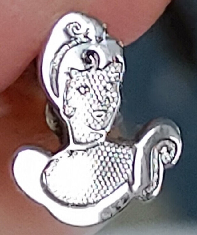 NEW Disney Cinderella 925 Silver Earrings - photo 4