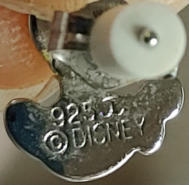 NEW Disney Cinderella 925 Silver Earrings - photo 5