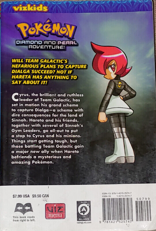 Pokemon Adventures Diamond and Pearl Manga Book (Volume 3) - photo 2