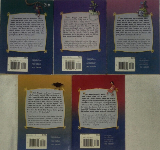 Qty 5 x Scholastic Pixie Tricks Books - photo 2