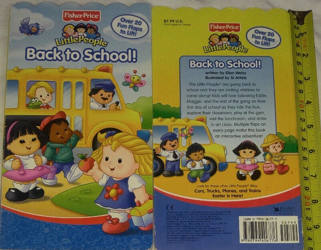 Qty 3 x Fisher Price Little People BOARD Books - photo 5
