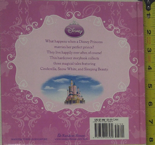 Disney Princess Happily Ever After 3 in 1 Hard Cover Book - photo 2