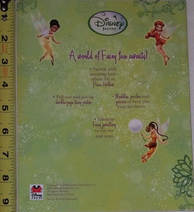Qty 2 x Disney Fairies - Activity & Things to Make Activity Book - photo 2