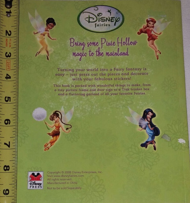 Qty 2 x Disney Fairies - Activity & Things to Make Activity Book - photo 4