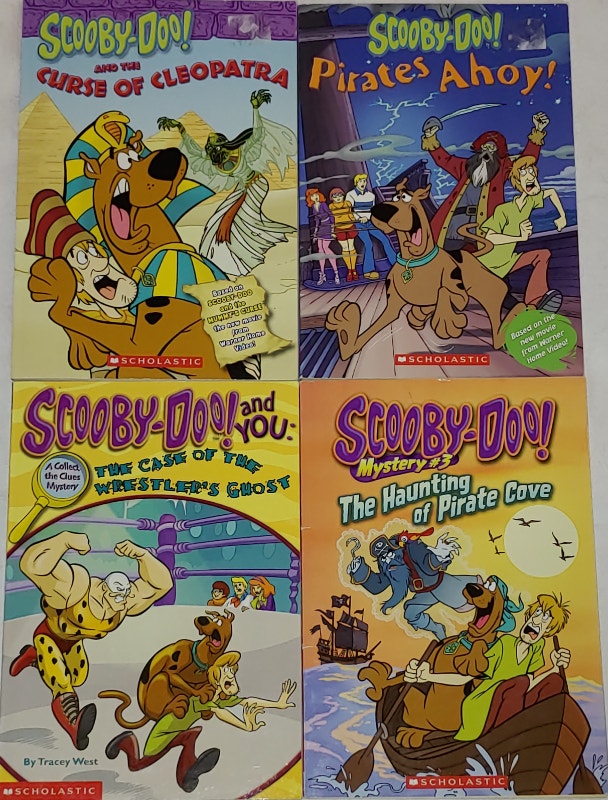 Qty 4 x 4 Scooby-Doo! Books by Scholastic - photo 2