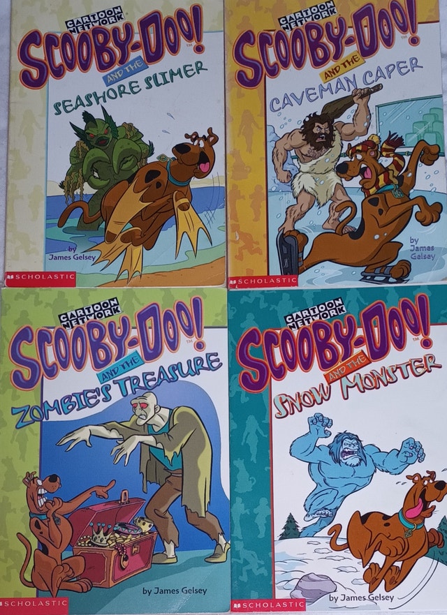 Qty 4 x 4 Scooby-Doo! Books by Scholastic - photo 4