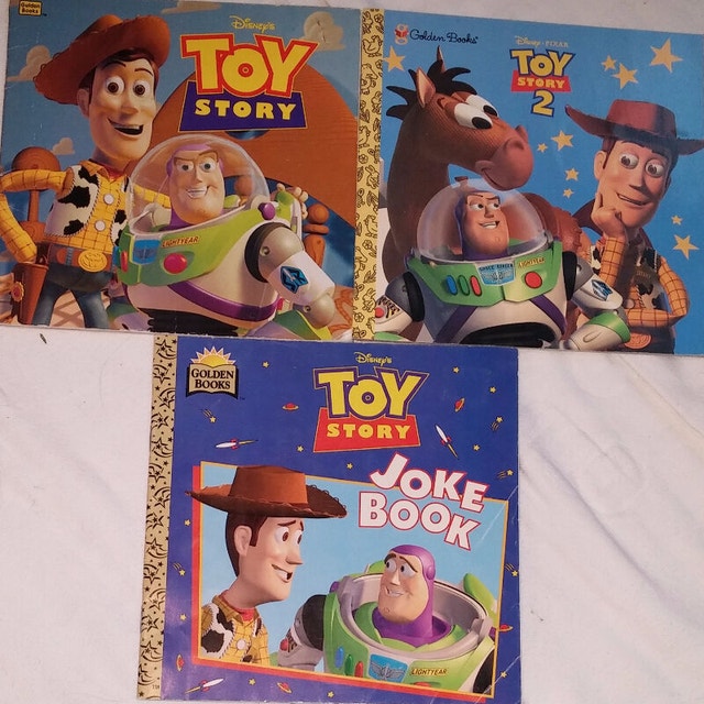 Qty 3 x Toy Story, 2, Joke Books